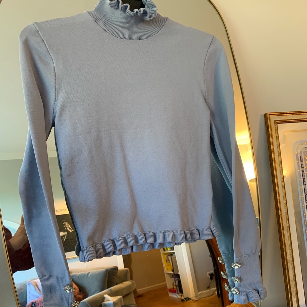 Zara turtleneck with gorgeous details